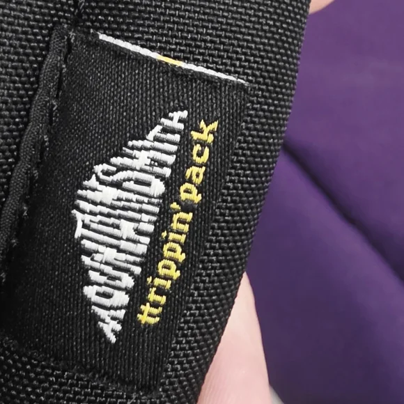 Mountain Smith Black and Purple Backpack with Blue Accents - Picture 13 of 15